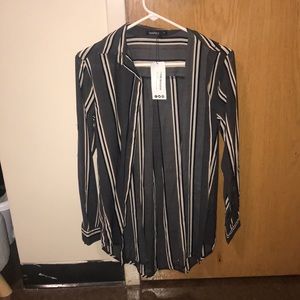 boohoo oversized button down